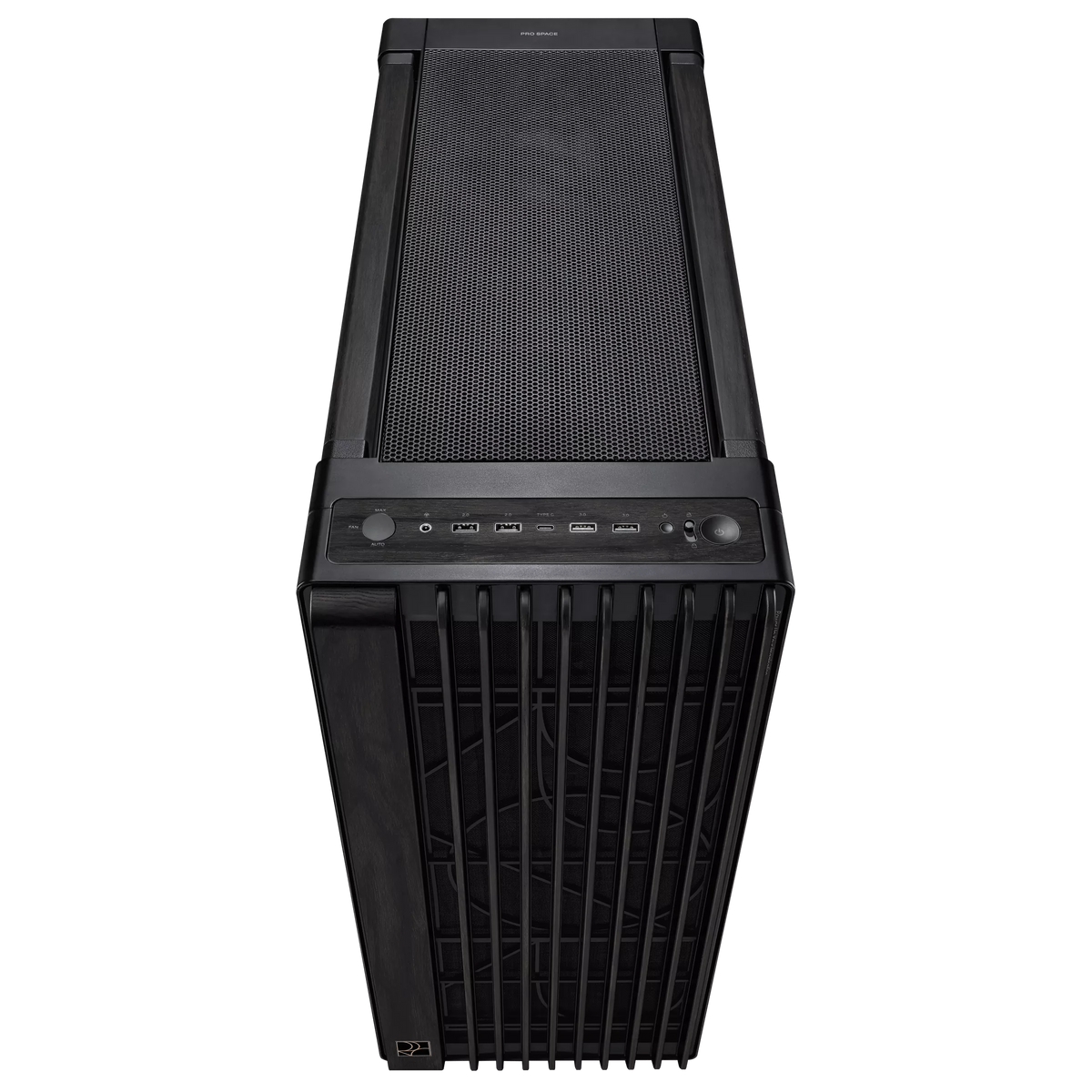 ASUS ProArt PA602 Wood Edition TG Case | Walnut Wood | E-ATX | 440mm GPU | 420mm Rad | USB-C 20Gbps | Modern Black