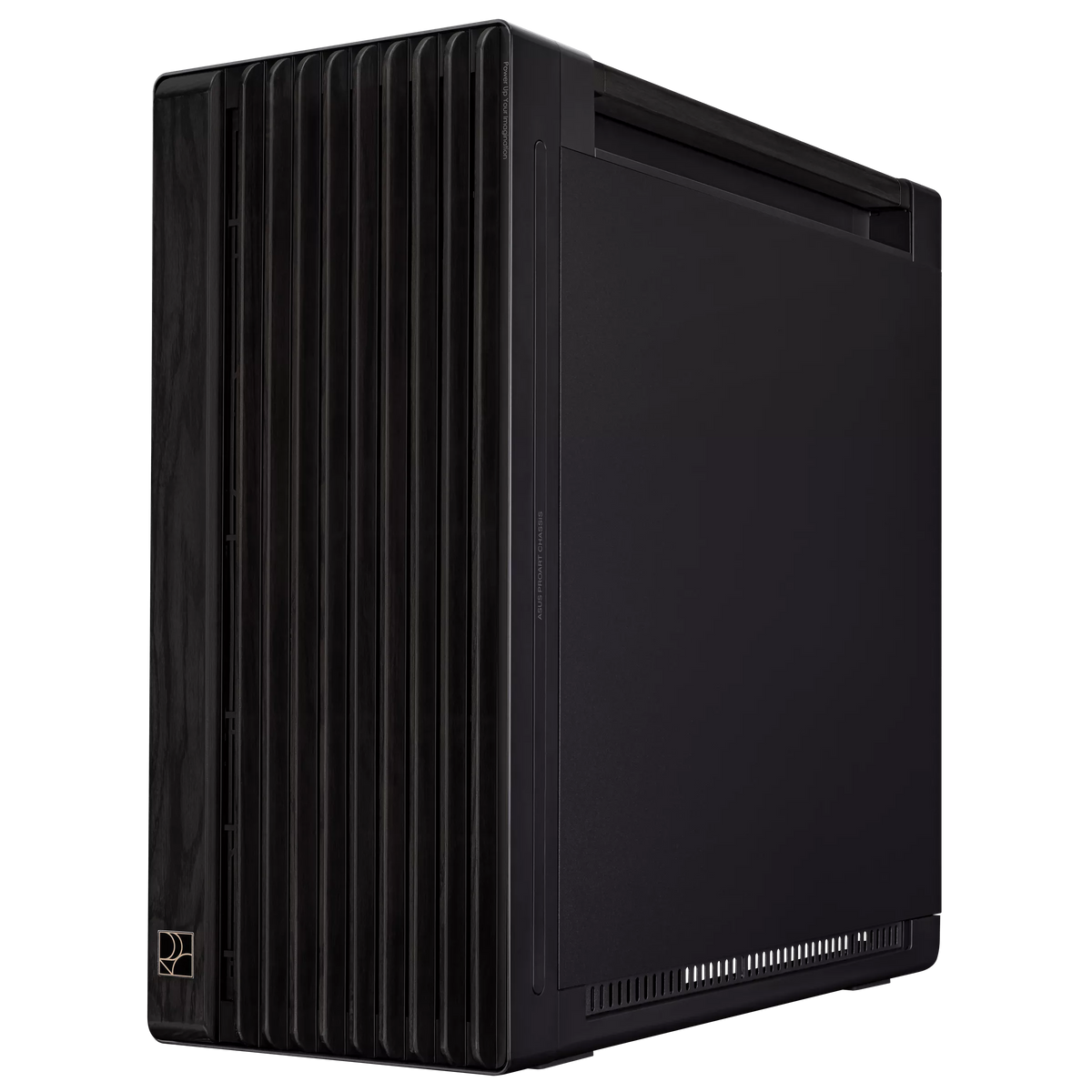 ASUS ProArt PA602 Wood Edition TG Case | Walnut Wood | E-ATX | 440mm GPU | 420mm Rad | USB-C 20Gbps | Modern Black
