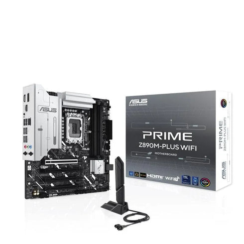 ASUS Prime Z890M-Plus WIFI LGA 1851 ATX Motherboard Advanced AI PC-Ready - Anigma