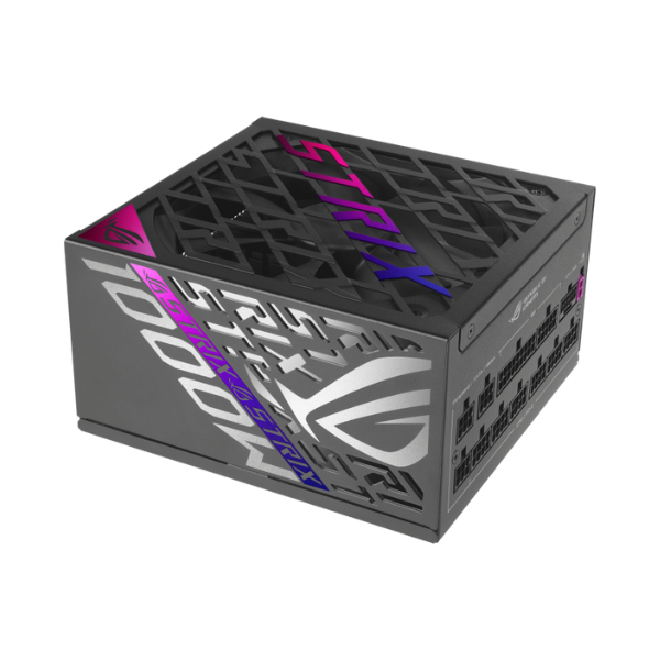 Asus ROG Strix 1000W Platinum PSU – Fully Modular, 80+ Platinum, ATX 3.1, PCIe 5.1 Ready, GaN MOSFET, 10-Year Warranty