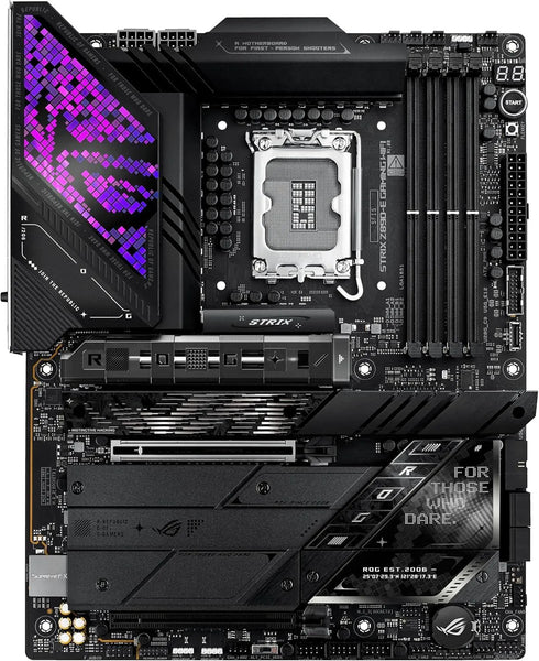 ASUS ROG Strix Z890-E Gaming WiFi Intel Z890 LGA 1851 ATX Motherboard, Advanced AI PC-Ready - Anigma