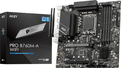 MSI Pro B760M A WiFi DDR5 (Intel 13th Gen Motherboard) - Anigma