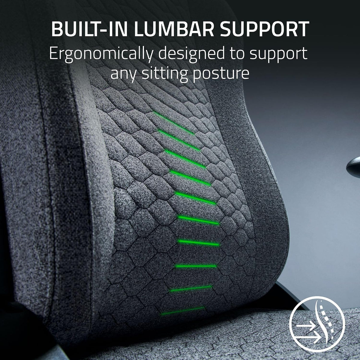 Razer Iskur V2 X Gaming Chair 2D Armrest 152° Recline Integrated Lumbar - Light Gray
