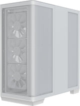 APNX C1-R ATX Mid Tower Case White | 4× 120mm Fans