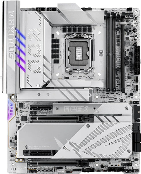 ASUS ROG MAXIMUS Z890 APEX DDR5 LGA 1851 ATX Motherboard White - Anigma