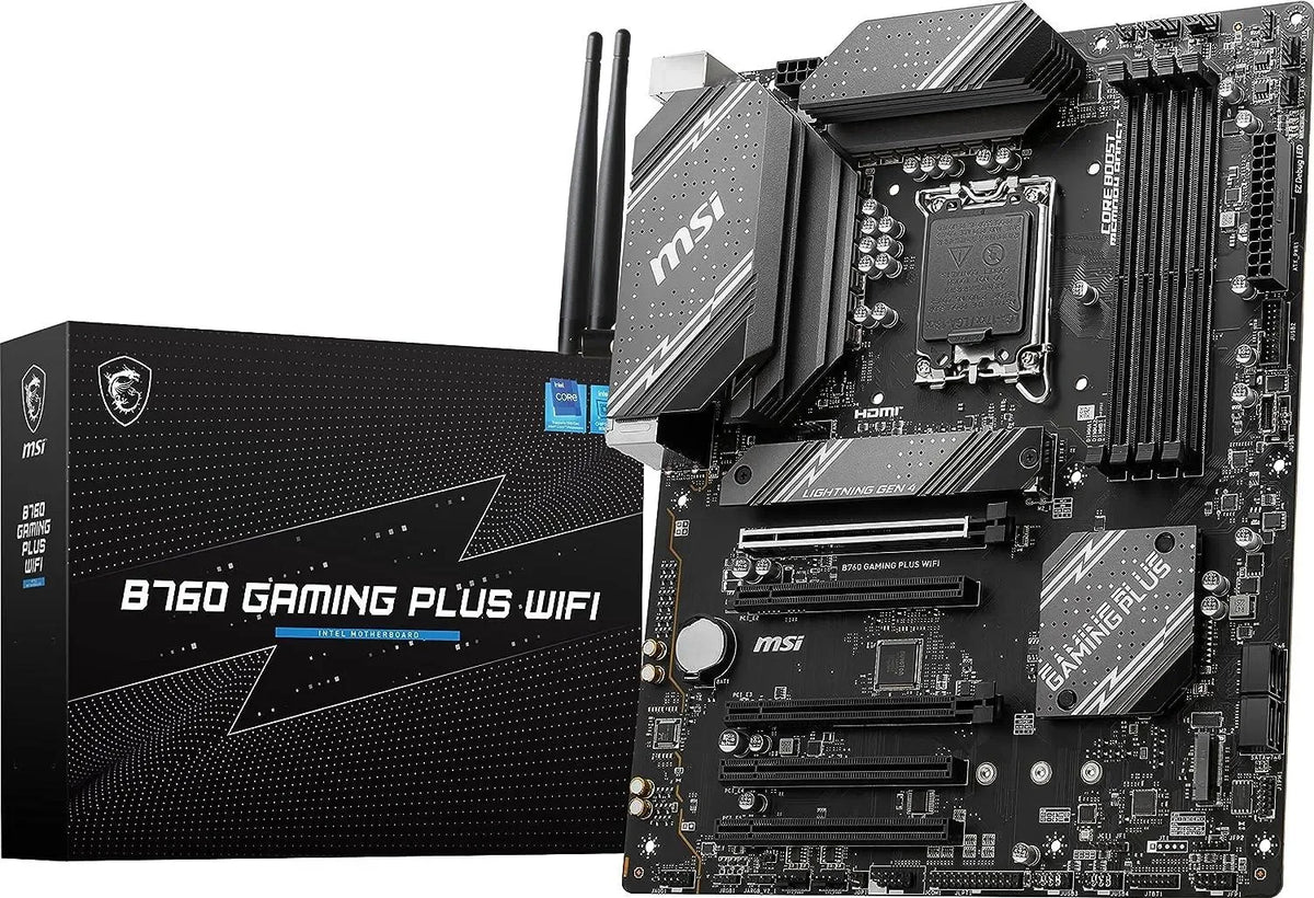 MSI B760 Gaming Plus WiFi DDR5 (Intel 13th Gen Motherboard) - Anigma