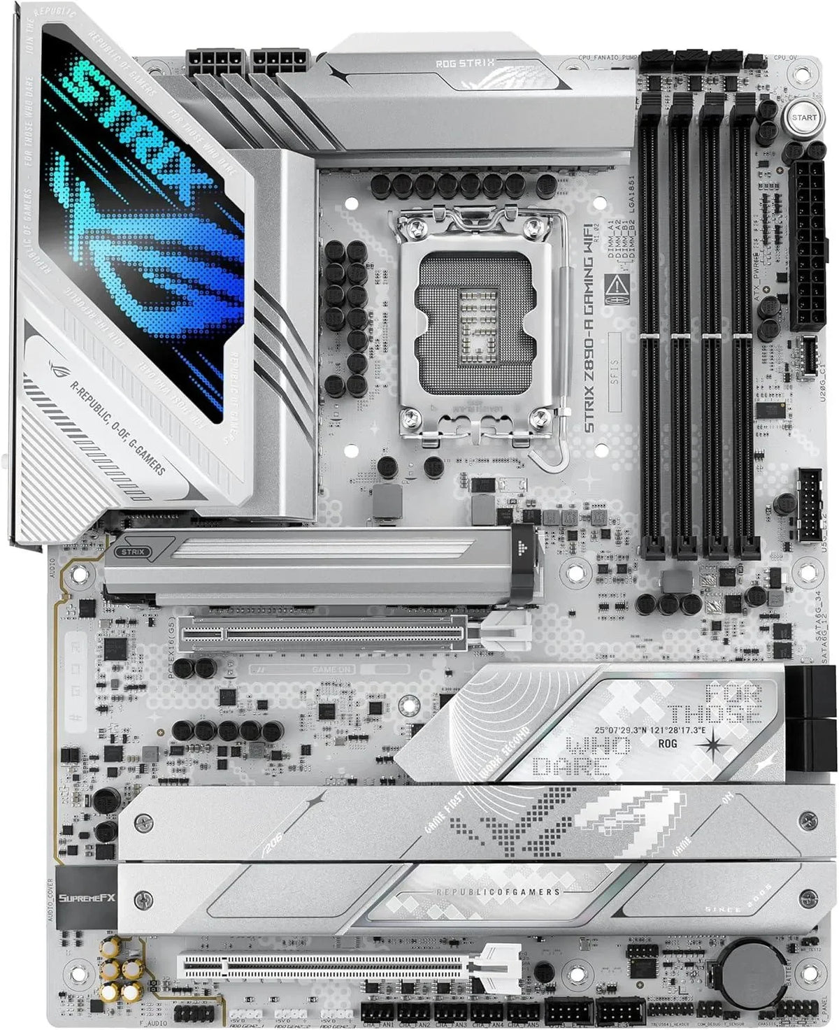 ASUS ROG Strix Z890-A LGA 1851 Gaming WIFI, Advanced AI PC-ready - Anigma