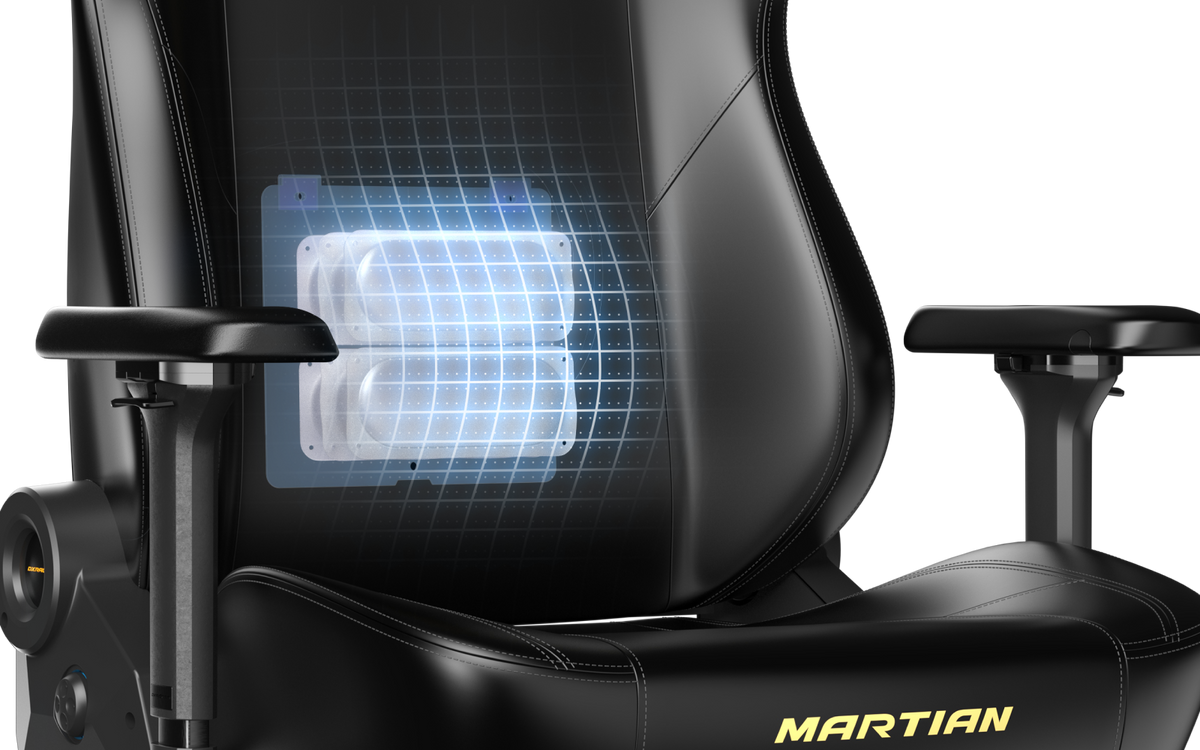 DXRacer Martian Series Gaming Chair Black/Yellow