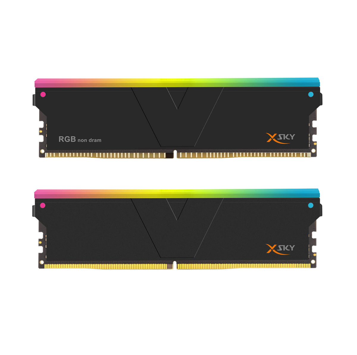 V-Color Manta XSky RGB 16GB + RGB Filler DDR5 6000MT/s Black