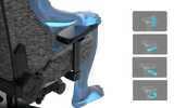 DXRacer Tank XXL Gaming Chair - Fabric Grey