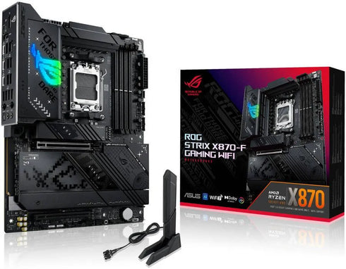 ASUS ROG STRIX X870-F GAMING WIFI AM5 ATX Motherboard Advanced AI PC-Ready - Anigma