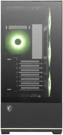 MSI MAG PANO 110R PZ - Mid Tower Case, ARGB-Fan Control, 270-Degree Display - Anigma