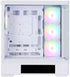 Zalman P40 DS ATX Mid-Tower PC Case - 9.1 in LCD Screen, 4 x ARGB Fans Preinstalled, Supports up to 10 Fans, 420mm GPU, 360mm Radiator, USB Type-C, Ultimate LCD Display Gaming PC Case, White