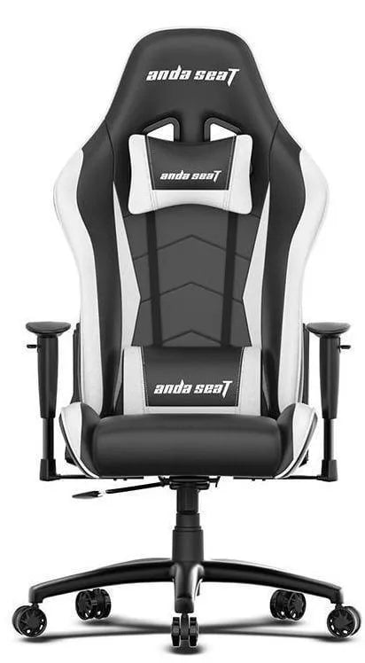 Anda Seat Axe Series Racing Style Gaming Chair White - Anigma