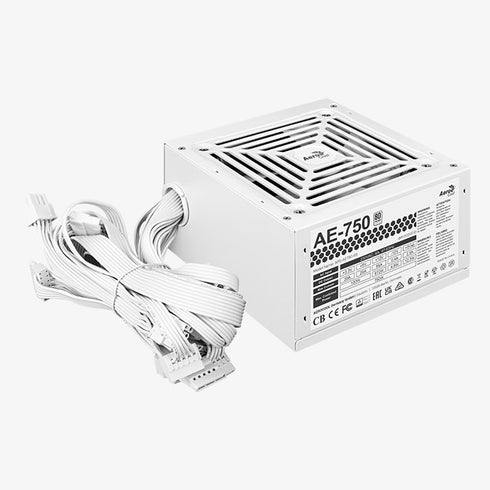 Aerocool Power Supply AERO WHITE 750W 230V APFC UK Box (V.2)