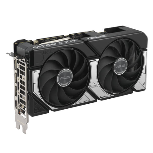 ASUS Dual GeForce RTX 5060 Ti 16GB GDDR7 OC Edition Graphics Card — 2.5-Slot, PCIe 5.0, 4608 CUDA Cores, 2632 MHz OC Clock, 28 Gbps Memory Speed, 128-bit Memory Interface, 2x Axial-tech Fans, HDMI 2.1b, 3x DisplayPort 2.1b, 550W PSU Recommended