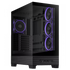 Asus A31 Plus TG ARGB Mid-Tower Case – Black, Dual Tempered Glass, BTF Hidden-Connector Support, 4x Pre-installed ARGB Fans