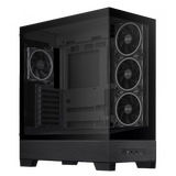 Asus A31 Plus TG ARGB Mid-Tower Case – Black, Dual Tempered Glass, BTF Hidden-Connector Support, 4x Pre-installed ARGB Fans
