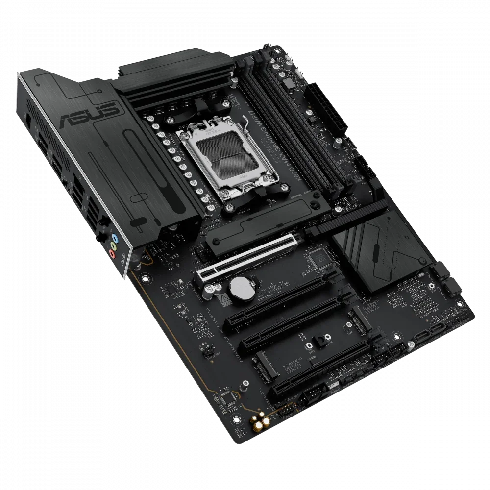ASUS X870 MAX Gaming WIFI7 Motherboard, Black - Anigma