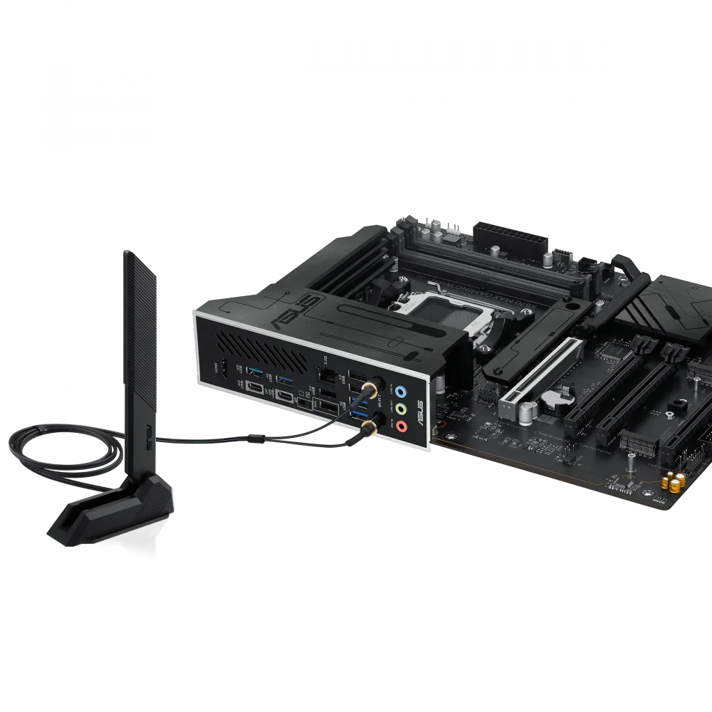 ASUS X870 MAX Gaming WIFI7 Motherboard, Black - Anigma
