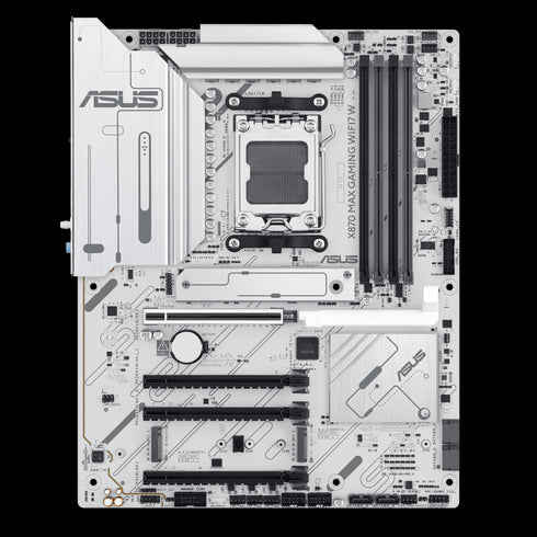 ASUS X870 MAX Gaming WIFI7 Motherboard - White