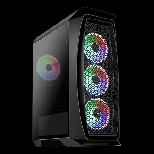 AeroCool Aero One Duo ARGB Case (4x 120mm ARGB Fans Included) - Anigma