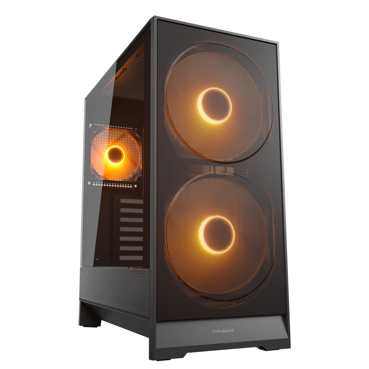 Cougar Airface 180 Black - Front View ARGB