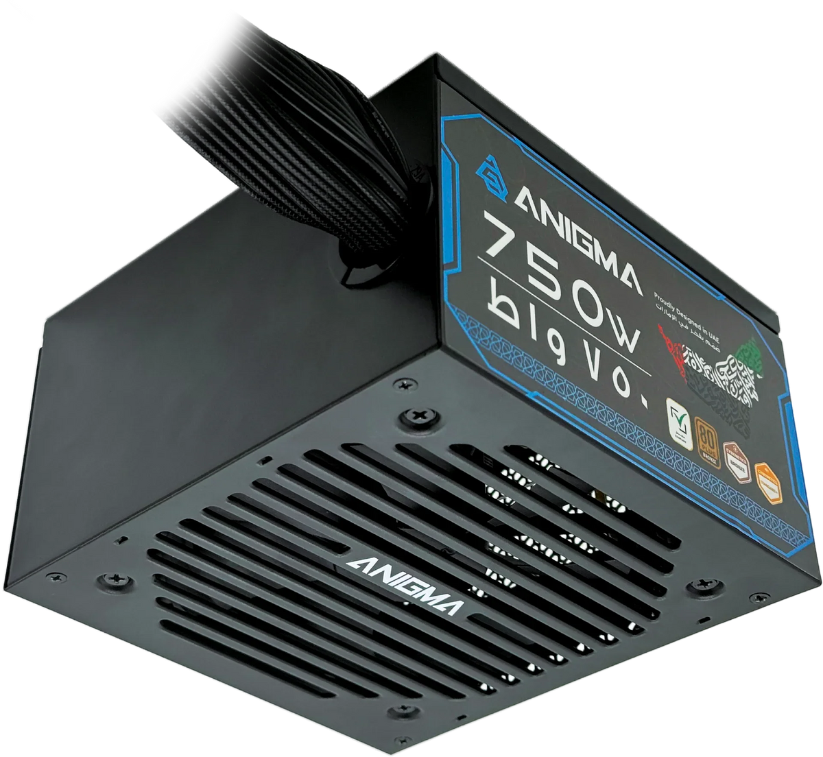 Anigma 750W Bronze Non-Modular ATX Power Supply Black