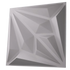 Anigma 3D PVC Wall Panels, Arrow Shape, Black/White, Easy Installation, 12 pieces - Anigma