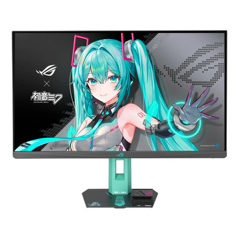Asus ROG Strix XG27ACMEG-G Hatsune Miku Edition Gaming Monitor, 27" QHD (2560 x 1440) Resolution, 260Hz