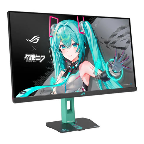Asus ROG Strix XG27ACMEG-G Hatsune Miku Edition Gaming Monitor, 27" QHD (2560 x 1440) Resolution, 260Hz