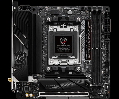 ASrock B650I Lightning WiFi DDR5 (AMD AM5 Motherboard)