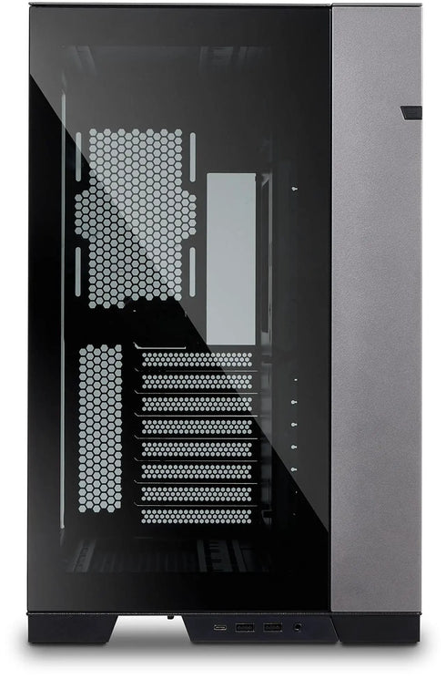 Alt view image 3 of 5 - LIAN LI O11 Dynamic EVO Gaming PC Case E-ATX Desktop Computer Case - Mid Tower Chassis with Flexible Mode and Configuration, Tempered Glass Panel, USB Type-C Port (Harbor Grey)