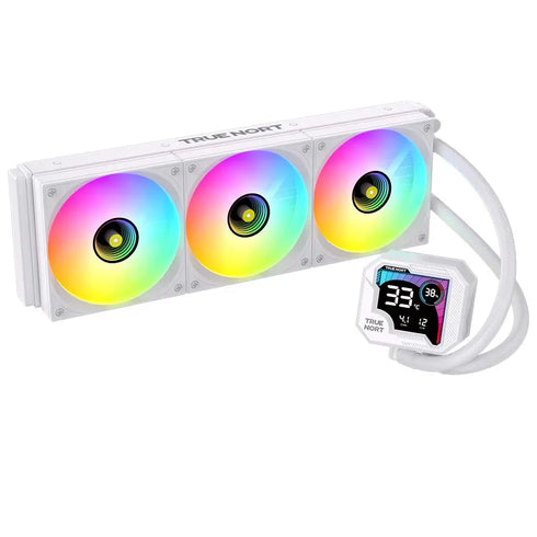 True North TN-360A White Liquid Cooler with Digital Temperature Display