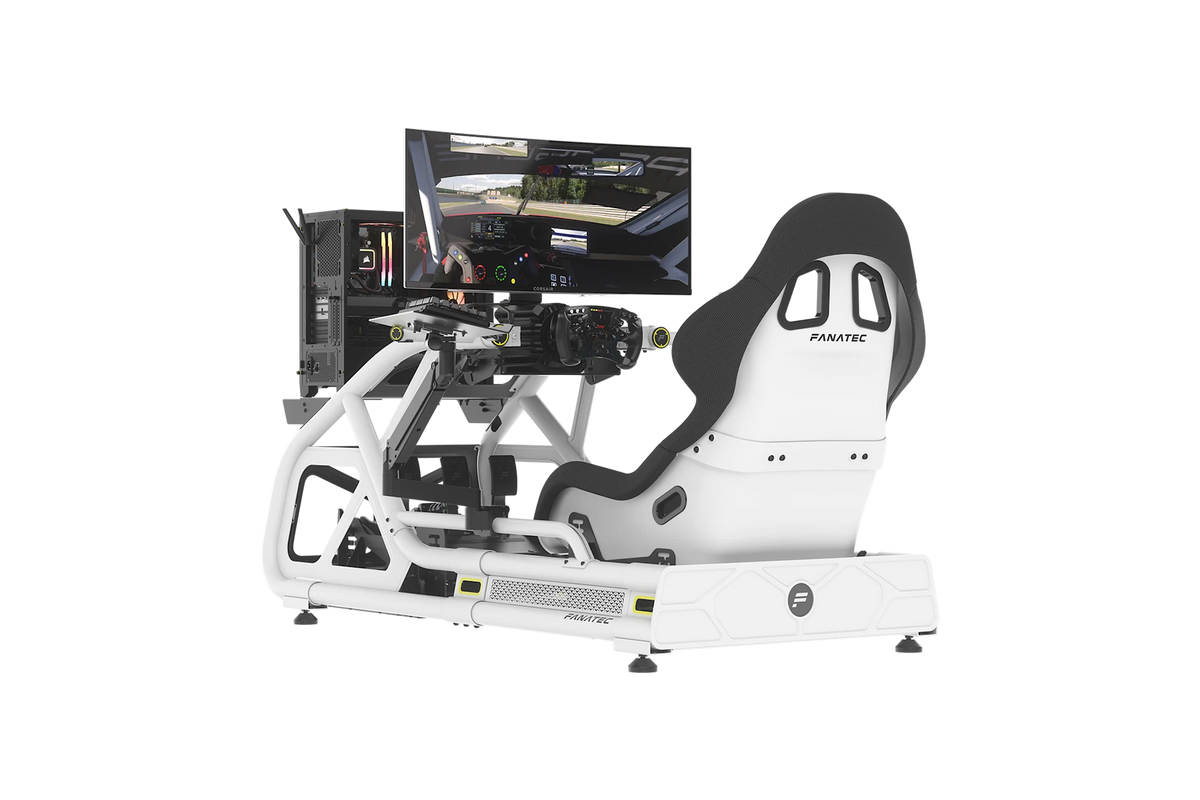 Fanatec ClubSport Cockpit Seat only, White