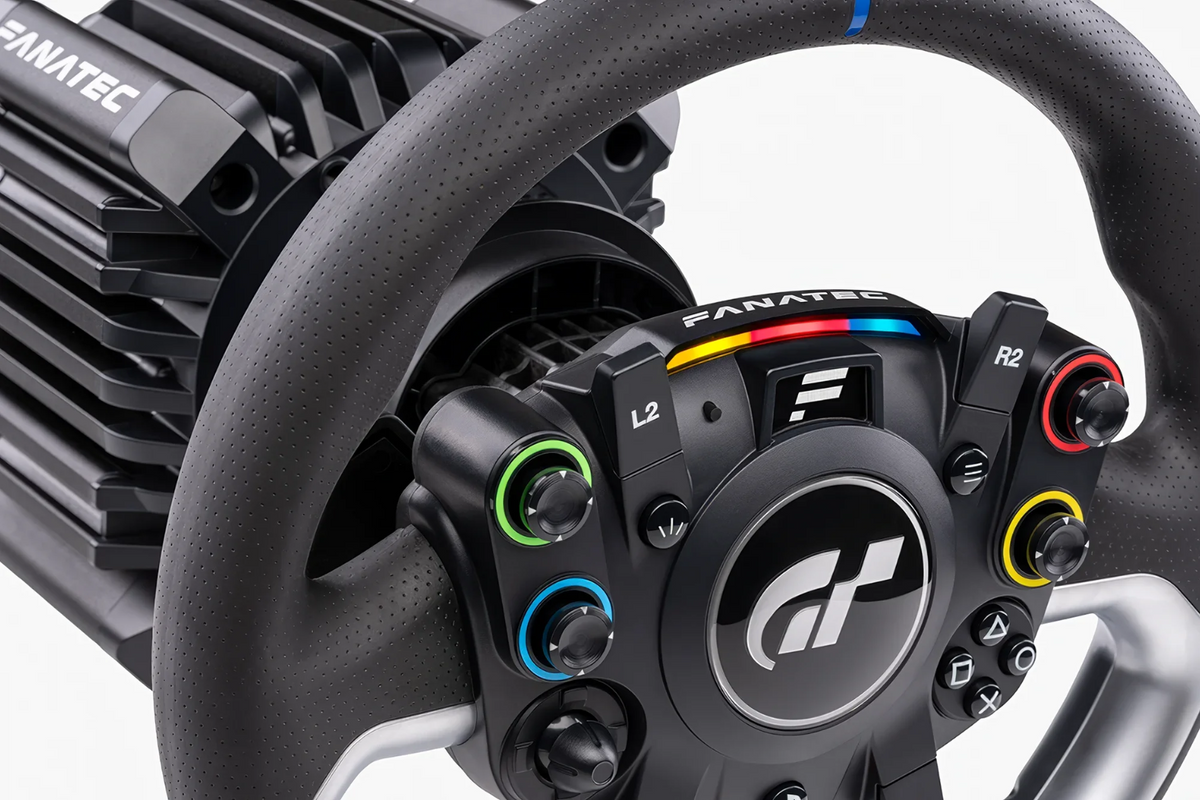 Fanatec Gran Turismo DD Pro Bundle with Wheel & Pedal (5 Nm) + QR2