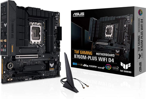 ASUS TUF GAMING B760M-PLUS WIFI DDR4 (Intel 13th Gen Motherboard) - Anigma