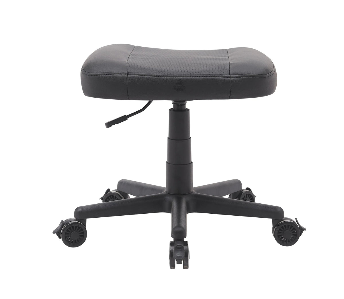 Anigma Footrest Black, with Lockable Wheels & Gas Lift - Anigma