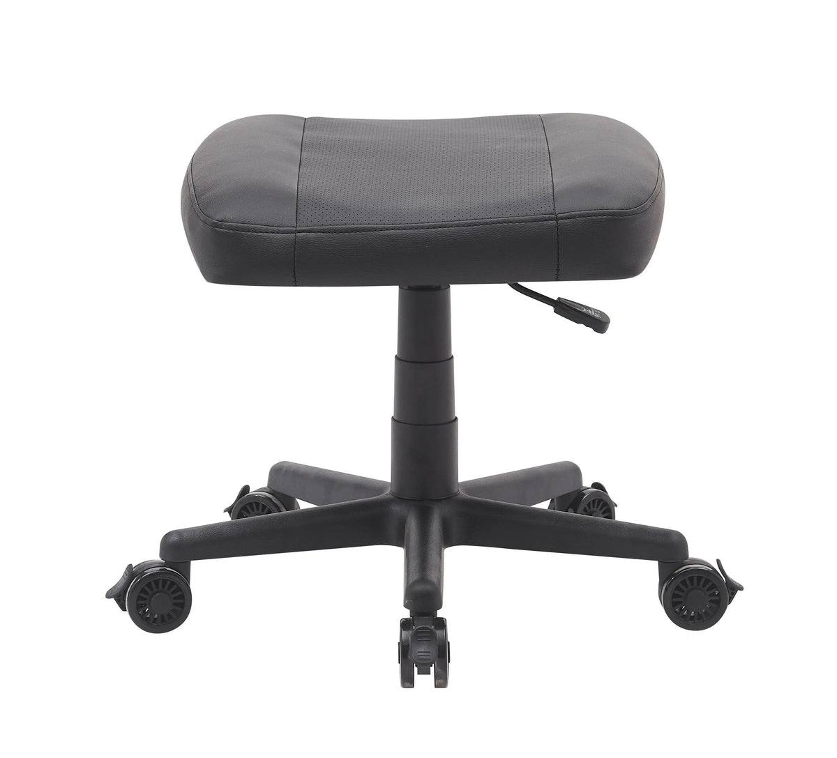 Anigma Footrest Black, with Lockable Wheels & Gas Lift - Anigma