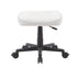 Anigma Footrest White, with Lockable Wheels & Gas Lift - Anigma