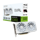 ASUS NVIDIA Dual GeForce RTX 5060 White OC Edition 8GB GDDR7 Graphics Card - Anigma