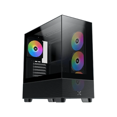 Xigmatek ENDORPHIN AIR V2 Black (3x 120mm ARGB Fans Included) - Anigma
