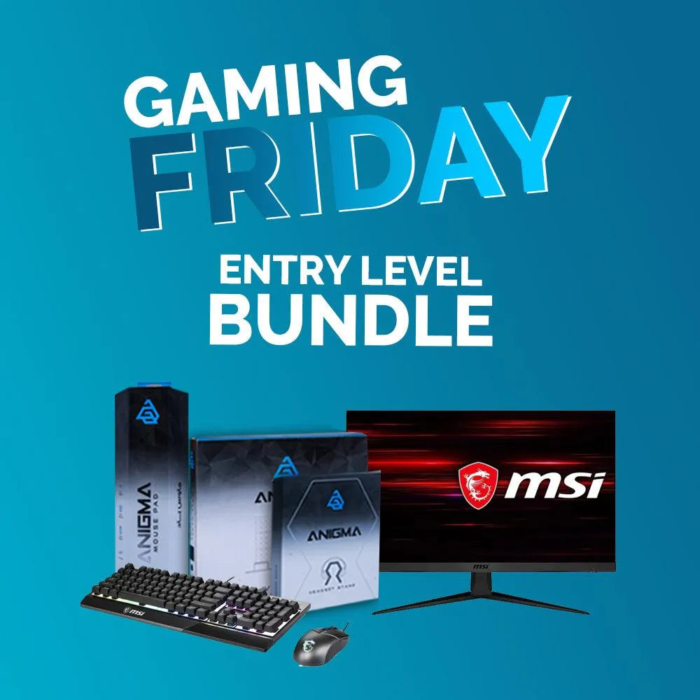 Entry Level Gaming Friday Bundle Monitor, Keyboard, Mouse, Mousepad