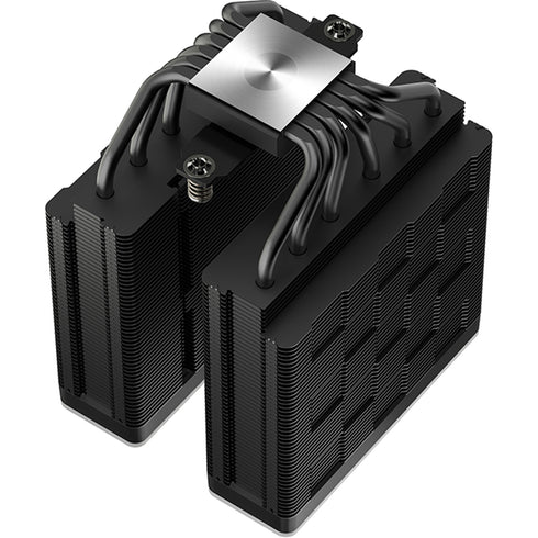 DEEPCOOL AG620 V2 Black CPU Cooler 2 x 120mm ARGB Fan, Support Intel LGA 1851/ 1700-1200-1151-1150-1155, AMD AM5-AM4