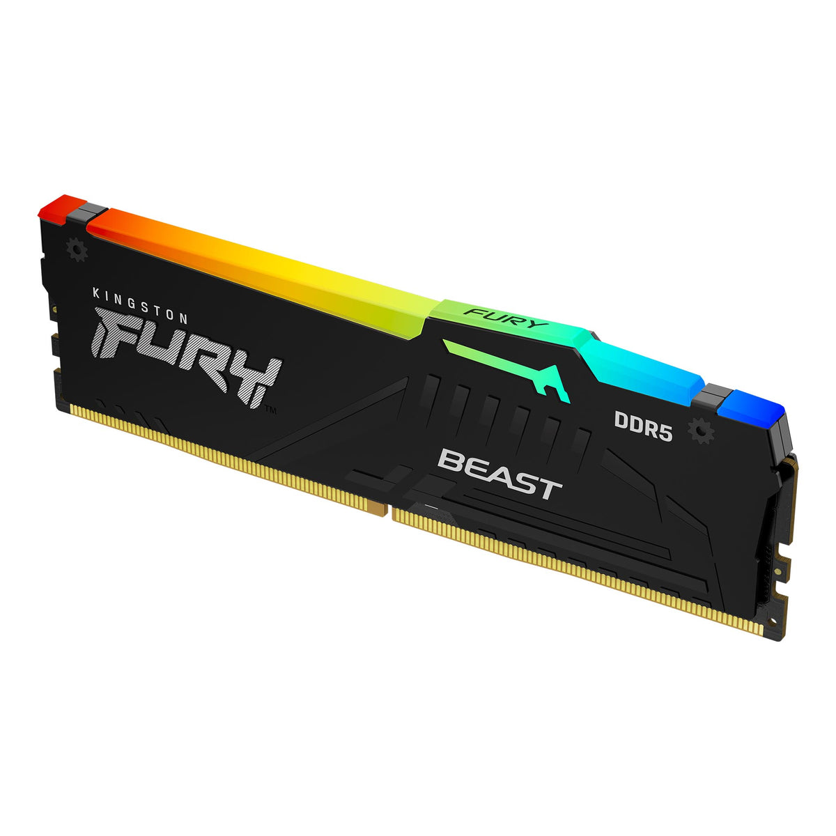 Kingston FURY Beast Black RGB 32GB (2x16GB) DDR5 6400MT/s CL32 DIMM