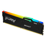 Kingston FURY Beast Black RGB 32GB (2x16GB) DDR5 6400MT/s CL32 DIMM