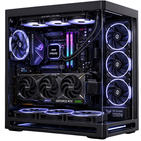 Top Notch Multipurpose Build Ryzen 9950x3D RTX 5090 64GB DDR5 1TB M.2 PC