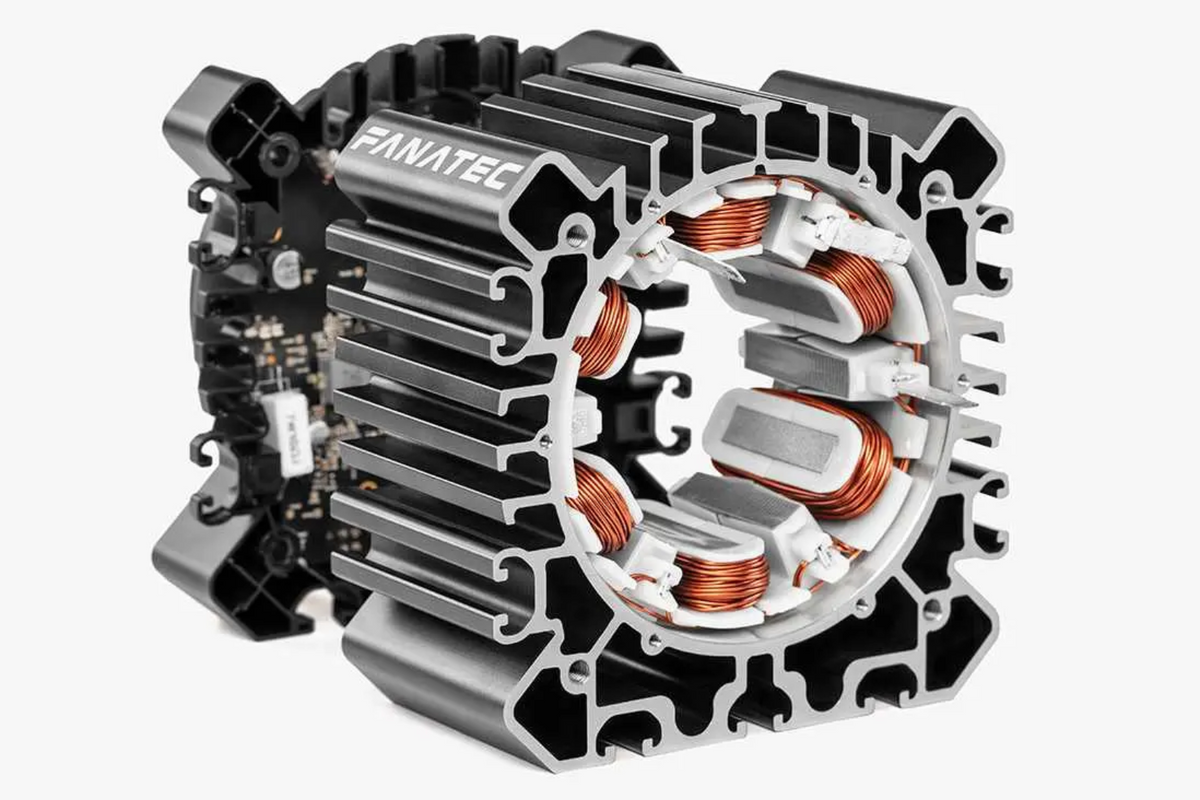 Fanatec Gran Turismo DD Pro Wheel Base (8 Nm) + BK180 + QR2