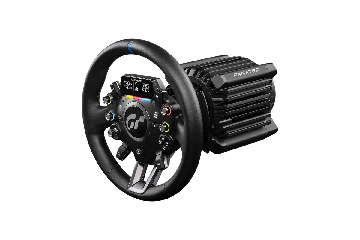 Fanatec Gran Turismo DD Xtreme Wheelbase (15 NM) & GT Steering Wheel Bundle (DD+RW)