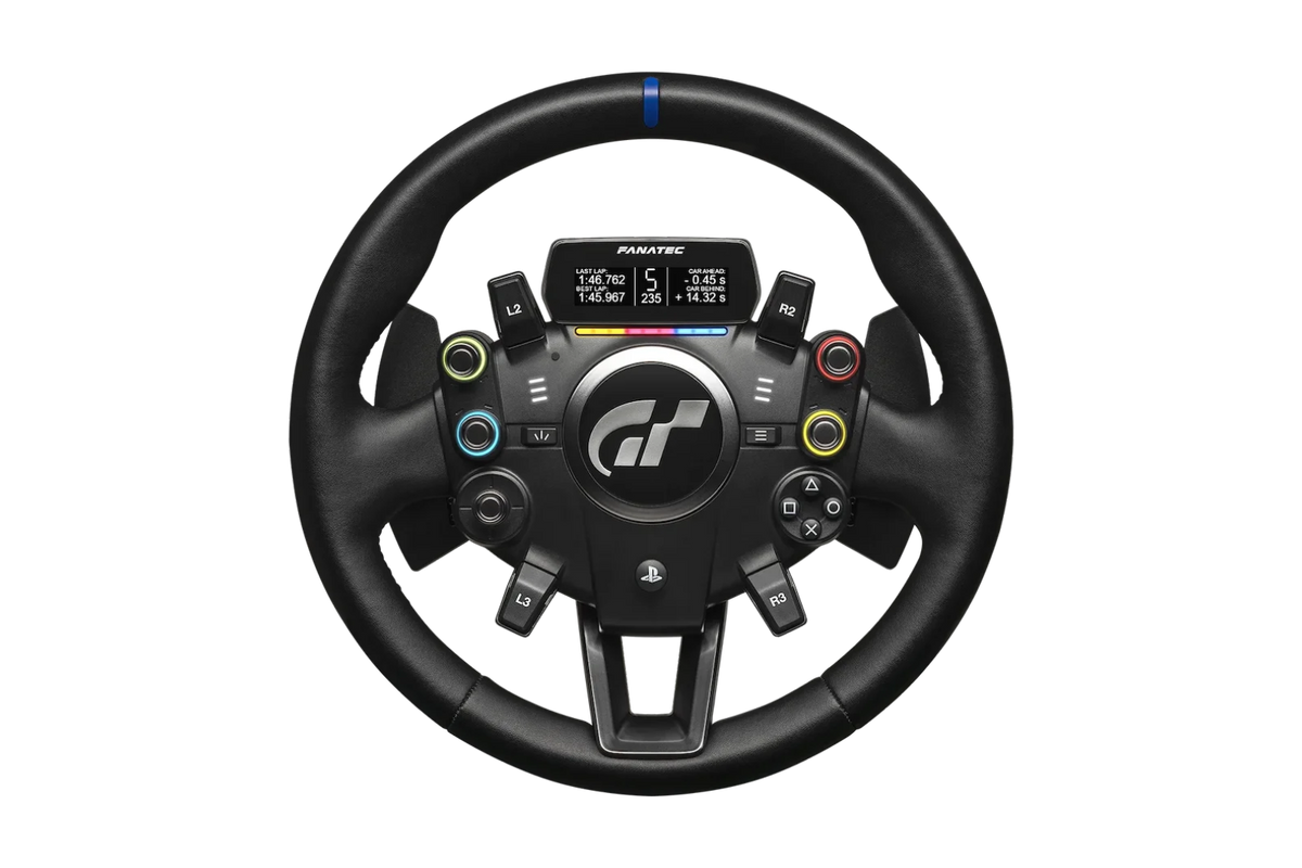 Fanatec Gran Turismo DD Xtreme Wheelbase (15 NM) & GT Steering Wheel Bundle (DD+RW)